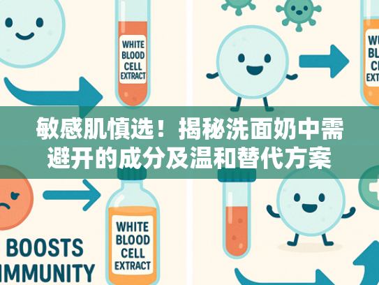 敏感肌慎选！揭秘洗面奶中需避开的成分及温和替代方案