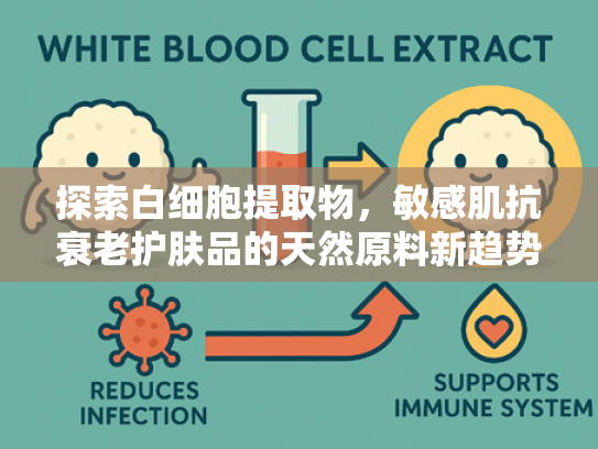 探索白细胞提取物，敏感肌抗衰老护肤品的天然原料新趋势