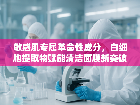 敏感肌专属革命性成分，白细胞提取物赋能清洁面膜新突破