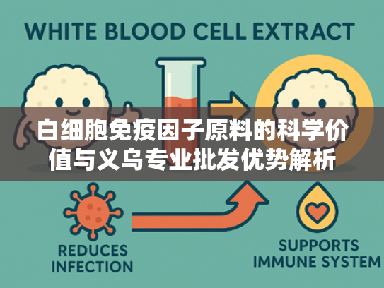 白细胞免疫因子原料的科学价值与义乌专业批发优势解析
