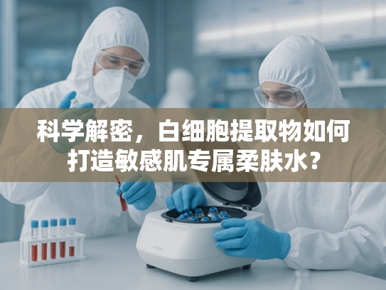 科学解密，白细胞提取物如何打造敏感肌专属柔肤水？