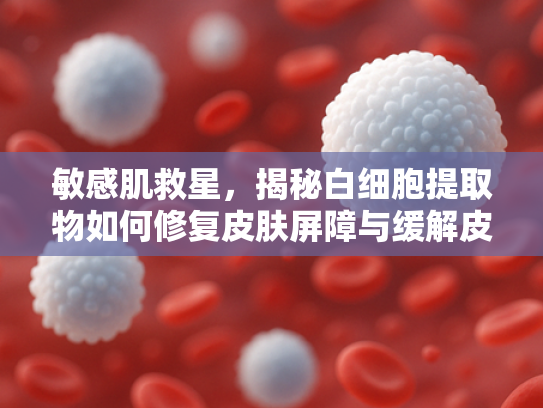 敏感肌救星，揭秘白细胞提取物如何修复皮肤屏障与缓解皮肤过敏