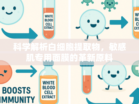 科学解析白细胞提取物，敏感肌专用面膜的革新原料
