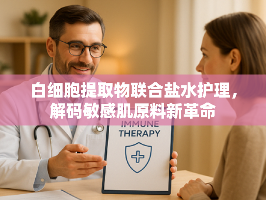 白细胞提取物联合盐水护理，解码敏感肌原料新革命