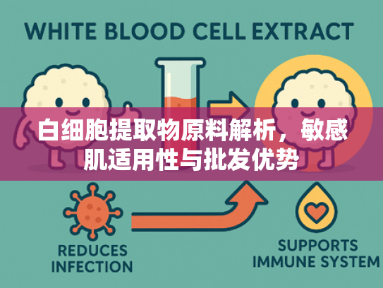 白细胞提取物原料解析，敏感肌适用性与批发优势