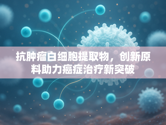 抗肿瘤白细胞提取物，创新原料助力癌症治疗新突破