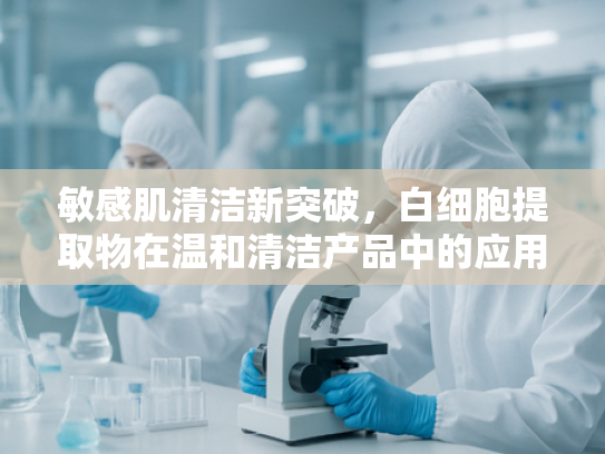敏感肌清洁新突破，白细胞提取物在温和清洁产品中的应用与优势