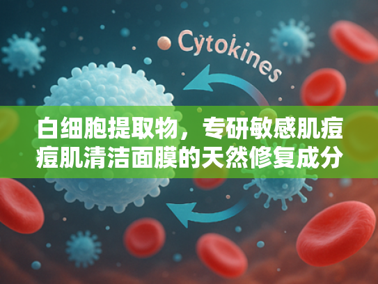 白细胞提取物，专研敏感肌痘痘肌清洁面膜的天然修复成分解析