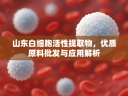 山东白细胞活性提取物，优质原料批发与应用解析