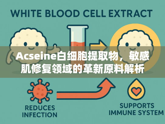Acseine白细胞提取物，敏感肌修复领域的革新原料解析