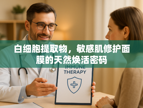 白细胞提取物，敏感肌修护面膜的天然焕活密码