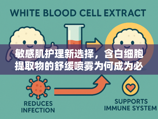 敏感肌护理新选择，含白细胞提取物的舒缓喷雾为何成为必备品？