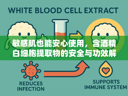 敏感肌也能安心使用，含酒精白细胞提取物的安全与功效解析