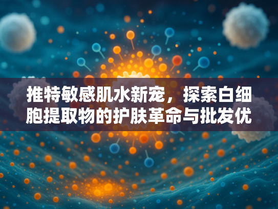 推特敏感肌水新宠，探索白细胞提取物的护肤革命与批发优势