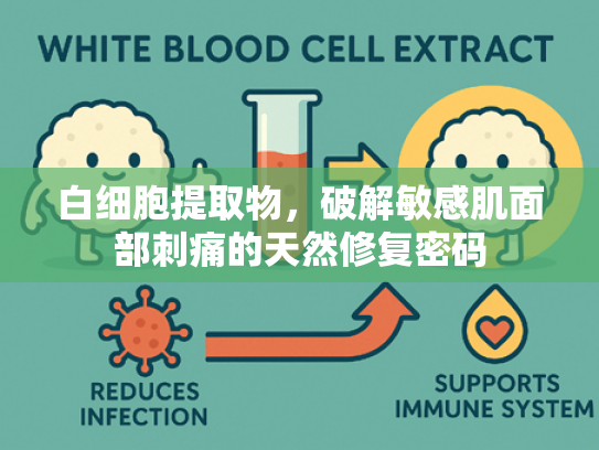 白细胞提取物，破解敏感肌面部刺痛的天然修复密码