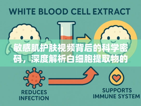 敏感肌护肤视频背后的科学密码，深度解析白细胞提取物的原料优势与应用场景