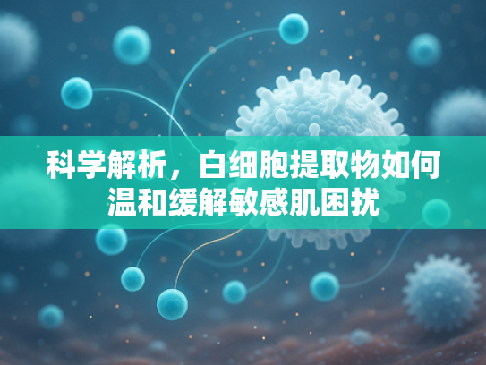 科学解析，白细胞提取物如何温和缓解敏感肌困扰