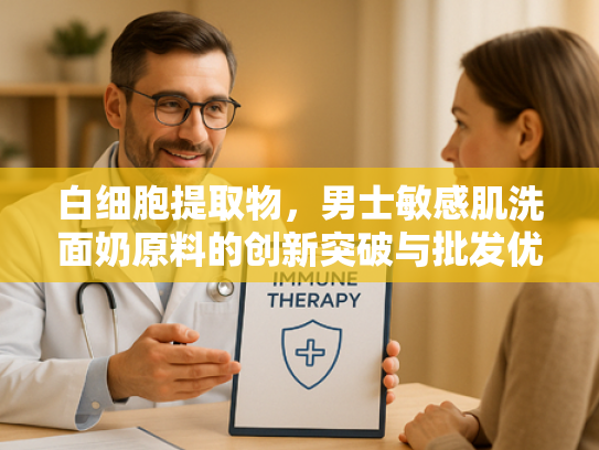白细胞提取物，男士敏感肌洗面奶原料的创新突破与批发优势
