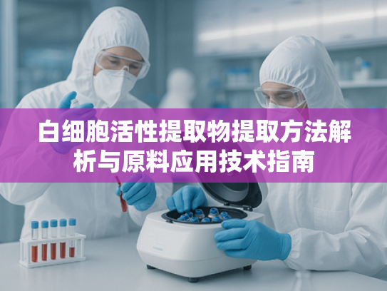白细胞活性提取物提取方法解析与原料应用技术指南