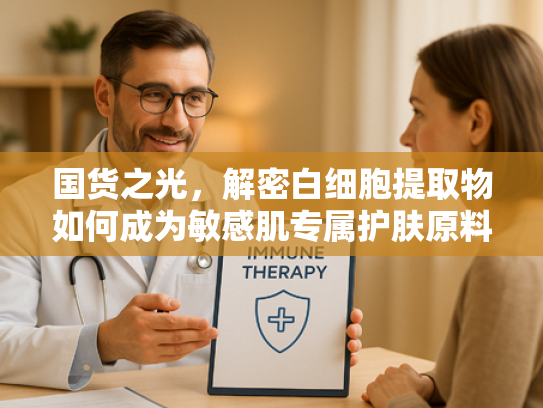 国货之光，解密白细胞提取物如何成为敏感肌专属护肤原料新宠