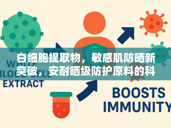 白细胞提取物，敏感肌防晒新突破，安耐晒级防护原料的科学解析