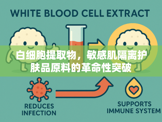 白细胞提取物，敏感肌隔离护肤品原料的革命性突破
