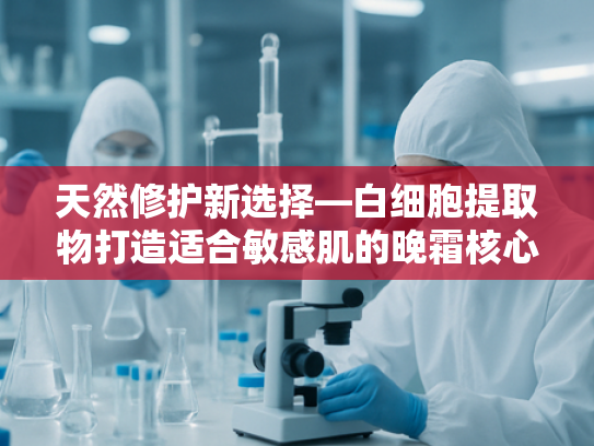天然修护新选择—白细胞提取物打造适合敏感肌的晚霜核心配方