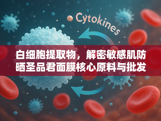 白细胞提取物，解密敏感肌防晒圣品君面膜核心原料与批发优势