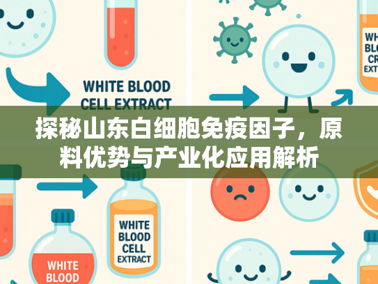 探秘山东白细胞免疫因子，原料优势与产业化应用解析