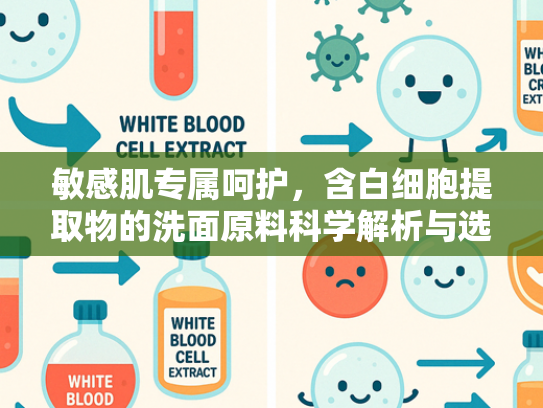 敏感肌专属呵护，含白细胞提取物的洗面原料科学解析与选择指南