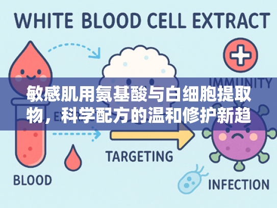 敏感肌用氨基酸与白细胞提取物，科学配方的温和修护新趋势