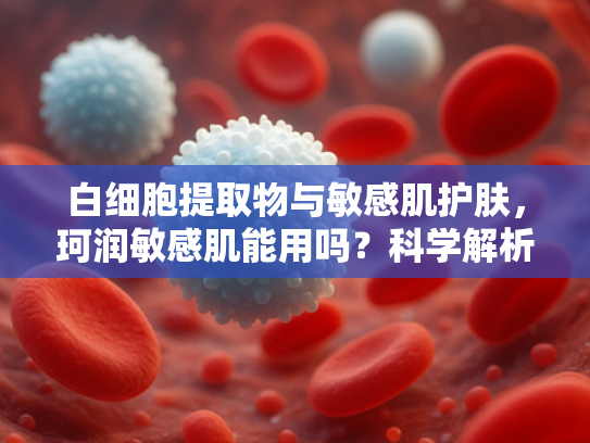 白细胞提取物与敏感肌护肤，珂润敏感肌能用吗？科学解析与原料优势