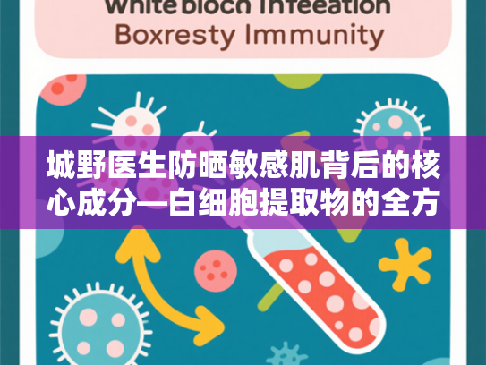 城野医生防晒敏感肌背后的核心成分—白细胞提取物的全方位解析