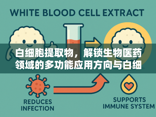 白细胞提取物，解锁生物医药领域的多功能应用方向与白细胞精华价值解析