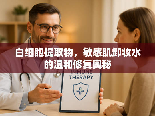 白细胞提取物，敏感肌卸妆水的温和修复奥秘