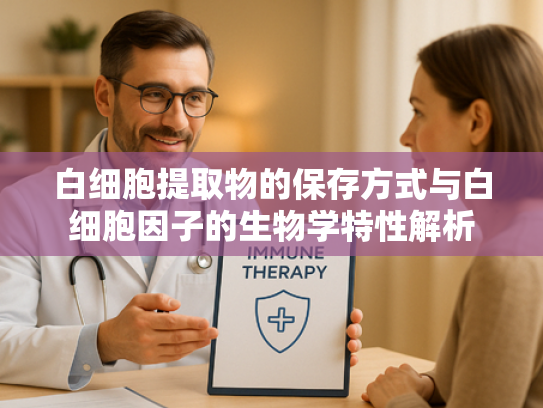 白细胞提取物的保存方式与白细胞因子的生物学特性解析