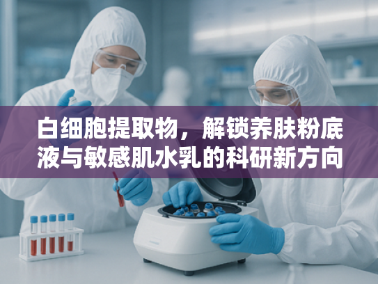 白细胞提取物，解锁养肤粉底液与敏感肌水乳的科研新方向