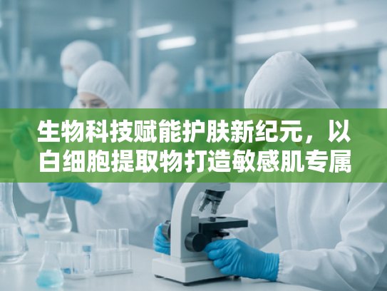 生物科技赋能护肤新纪元，以白细胞提取物打造敏感肌专属隔离霜