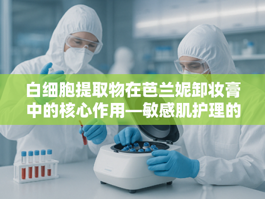 白细胞提取物在芭兰妮卸妆膏中的核心作用—敏感肌护理的科学突破