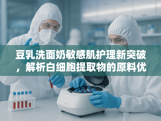 豆乳洗面奶敏感肌护理新突破，解析白细胞提取物的原料优势与应用