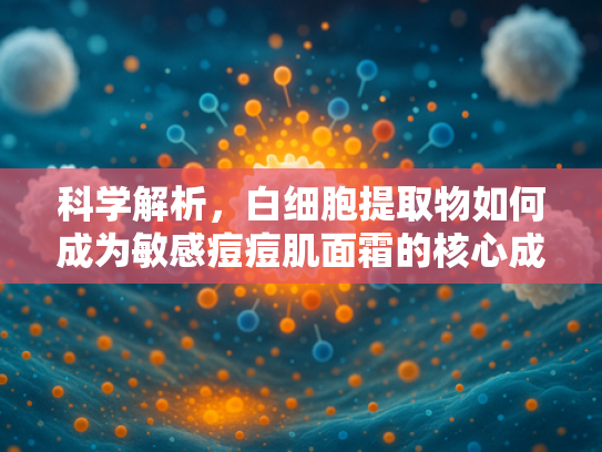 科学解析，白细胞提取物如何成为敏感痘痘肌面霜的核心成分