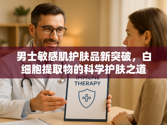 男士敏感肌护肤品新突破，白细胞提取物的科学护肤之道