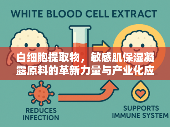 白细胞提取物，敏感肌保湿凝露原料的革新力量与产业化应用