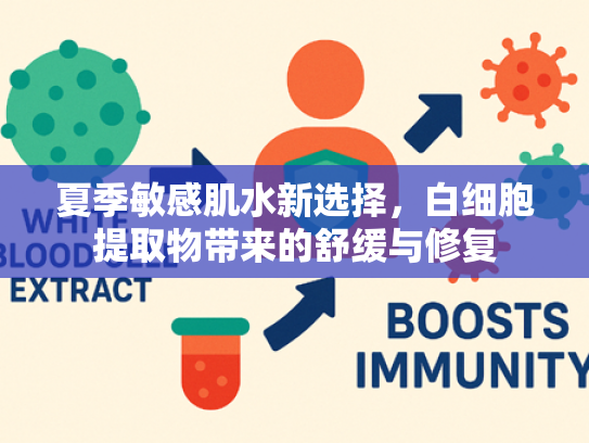 夏季敏感肌水新选择，白细胞提取物带来的舒缓与修复