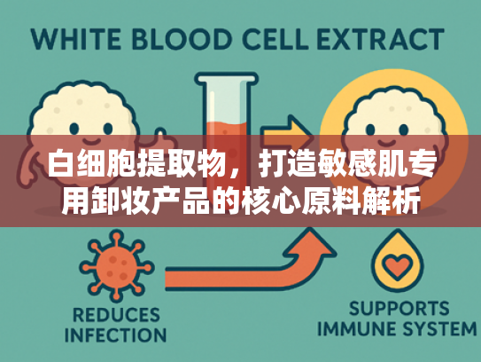 白细胞提取物，打造敏感肌专用卸妆产品的核心原料解析