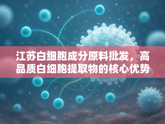 江苏白细胞成分原料批发，高品质白细胞提取物的核心优势与应用解析