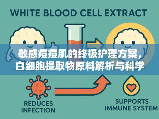 敏感痘痘肌的终极护理方案，白细胞提取物原料解析与科学护肤指南