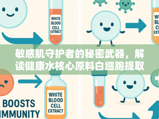 敏感肌守护者的秘密武器，解读健康水核心原料白细胞提取物