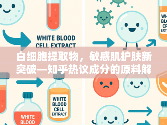 白细胞提取物，敏感肌护肤新突破—知乎热议成分的原料解析与科学应用