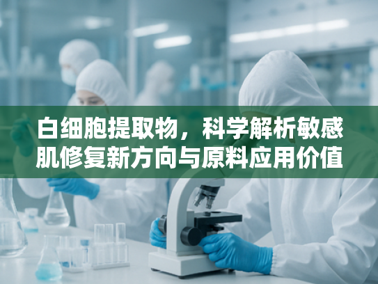 白细胞提取物，科学解析敏感肌修复新方向与原料应用价值